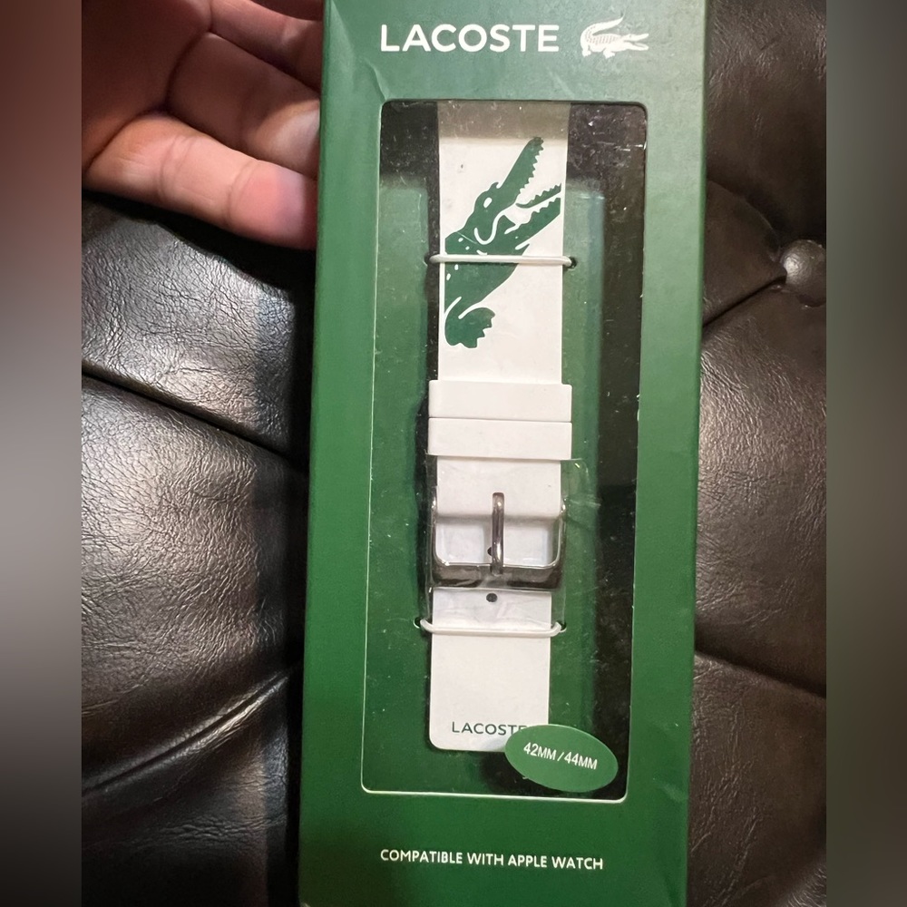 Lacoste rubber Apple Watch 44mm